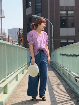 CHIHIROさん（レディース・160cm）の春コーディネート