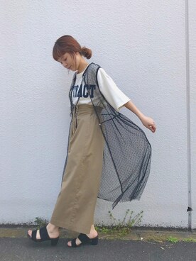 CHIHIROさん（レディース・160cm）の春コーディネート