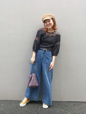 CHIHIROさん（レディース・160cm）の春コーディネート