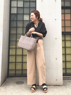 CHIHIROさん（レディース・160cm）の春コーディネート