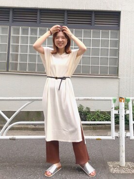 CHIHIROさん（レディース・160cm）の夏コーディネート