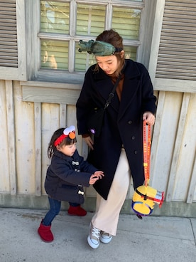 CHIHIROさん（レディース・160cm）の冬コーディネート