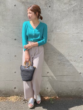 CHIHIROさん（レディース・160cm）の春コーディネート