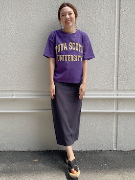 CHIHIROさん（レディース・160cm）の夏コーディネート