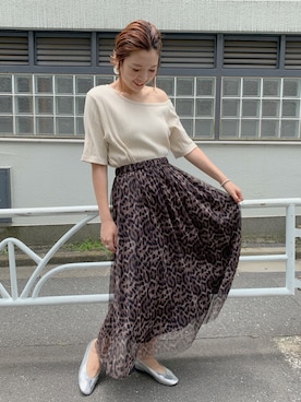 CHIHIROさん（レディース・160cm）の夏コーディネート