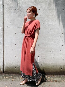 CHIHIROさん（レディース・160cm）の夏コーディネート