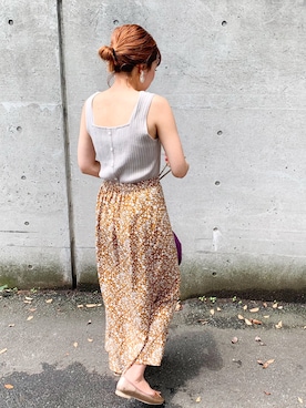 CHIHIROさん（レディース・160cm）の夏コーディネート