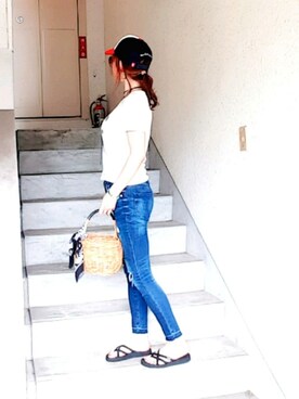 Miiaさん（レディース・158cm）の夏コーディネート