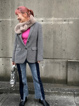 yuukon2525さん（レディース・156cm）の冬コーディネート