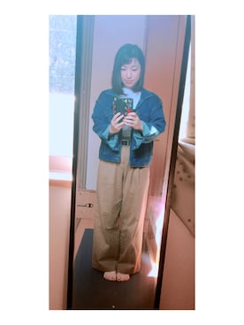 ぼうさん（レディース・161cm）の春コーディネート