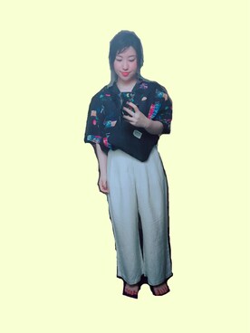 ぼうさん（レディース・161cm）の夏コーディネート