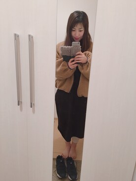 ぼうさん（レディース・161cm）の冬コーディネート