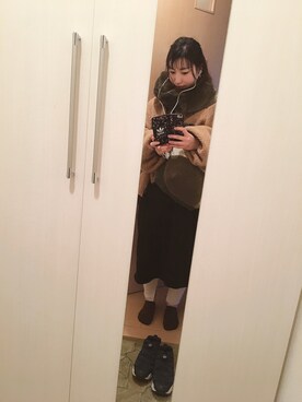 ぼうさん（レディース・161cm）の冬コーディネート