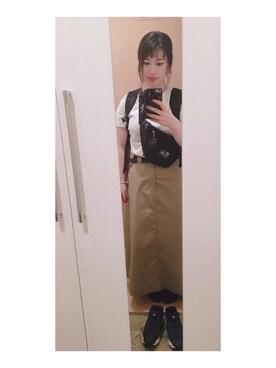 ぼうさん（レディース・161cm）の春コーディネート