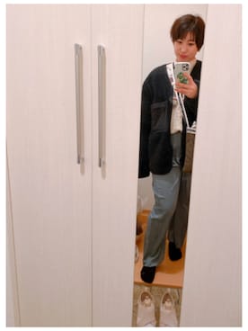 ぼうさん（レディース・161cm）の冬コーディネート