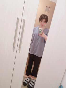 ぼうさん（レディース・161cm）の夏コーディネート