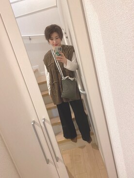 ぼうさん（レディース・161cm）の秋コーディネート