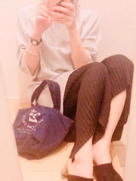 「GLOBAL WORK（グローバルワーク）のアイテム（その他）」を使った、yuuu00さん（レディース・152cm）の春コーディネート