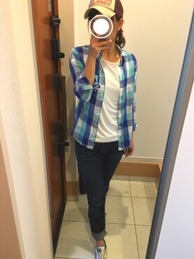 ro-miさん(レディース・158cm)の夏コーディネート