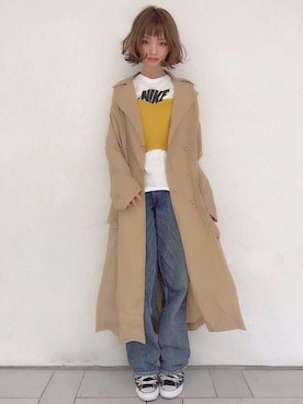 「Another Edition（アナザーエディション）のアイテム（その他アウター）」を使った、yuri.さん（レディース・150cm）の冬コーディネート