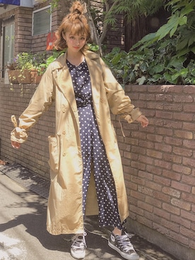「Another Edition（アナザーエディション）のアイテム（その他アウター）」を使った、yuri.さん（レディース・150cm）の冬コーディネート