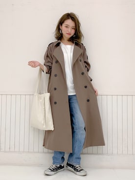 「HOTPING（ホッピン）のアイテム」を使った、yuri.さん（レディース・150cm）の冬コーディネート