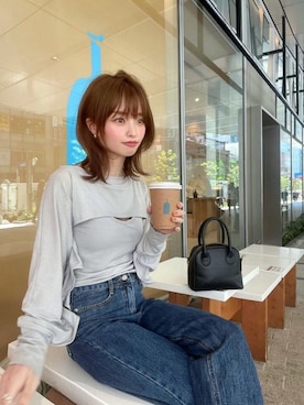 「yukichi.（ユキチ）のアイテム」を使った、yuri.さん（レディース・150cm）の春コーディネート