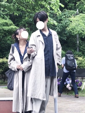 「Samansa Mos2（サマンサ モスモス）のアイテム（ジャケット/アウター）」を使った、みきとさん（メンズ・175cm）の夏コーディネート