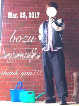 ボウズさんのコーディネート