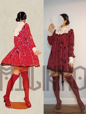 高牛奶童鞋_Milkkoさんのコーディネート