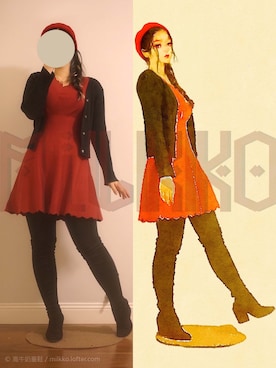 高牛奶童鞋_Milkkoさんのコーディネート