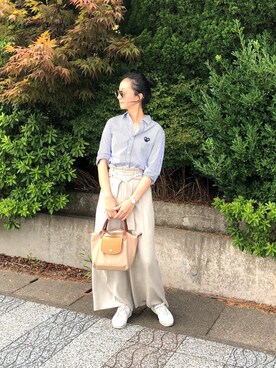 「BLENHEIM（ブレンヘイム）のアイテム」を使った、anneさん（レディース・164cm）の冬コーディネート