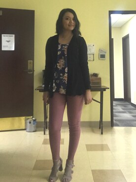 「UNKNOWN.（アンノウン）のアイテム（ジャケット/アウター）」を使った、Tanita 💜さん（レディース・160cm）の秋コーディネート