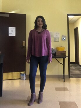 「Fergalicious（ファーガリシャス）のアイテム」を使った、Tanita 💜さん（レディース・160cm）の秋コーディネート