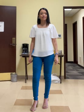 「UNKNOWN.（アンノウン）のアイテム（パンツ）」を使った、Tanita 💜さん（レディース・163cm）の春コーディネート