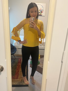 「SODAのアイテム」を使った、Tanita 💜さん（レディース・160cm）の夏コーディネート