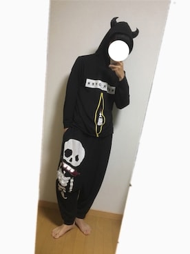 「悪魔」｜こ た つさん（メンズ・177cm）の冬コーディネート