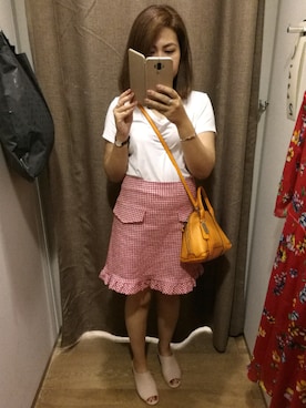 「Minx（ミンクス）のアイテム（スリッポン）」を使った、c a r m zさん（レディース・165cm）の秋コーディネート