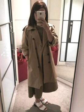 「BUENO（ブエノ）のアイテム」を使った、c a r m zさん（レディース・165cm）の冬コーディネート