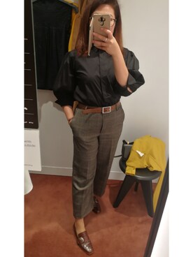 「WITCHERY（ウィッチェリ）のアイテム」を使った、c a r m zさん（レディース・165cm）の春コーディネート