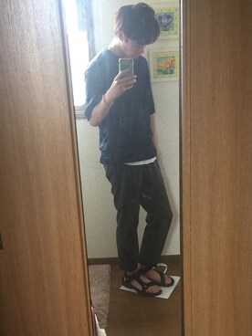 「アイテム（バングル/リストバンド）」を使った、cocoさん（メンズ・176cm・20代）の夏コーディネート