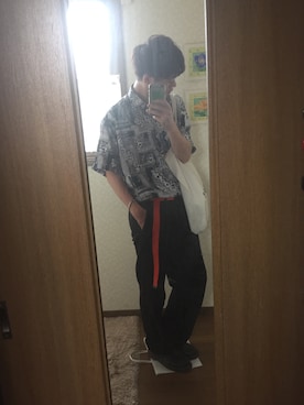 「アイテム（バングル/リストバンド）」を使った、cocoさん（メンズ・176cm・20代）の夏コーディネート