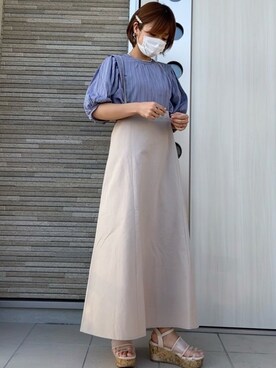 moun3さん（レディース・151cm）の春コーディネート