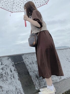 コツメカワウソさん（レディース・159cm）の夏コーディネート