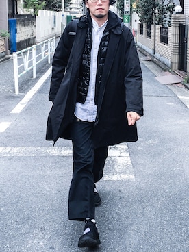 「NUMERALS（ヌメラルズ）のアイテム（その他アウター）」を使った、konitagさん（メンズ・177cm）の春コーディネート