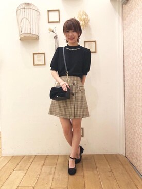 マジェスティックレゴン西宮ガーデンズ店スタッフさん(レディース・155cm)の夏コーディネート