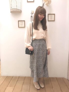 マジェスティックレゴン西宮ガーデンズ店スタッフさん(レディース・153cm)の冬コーディネート