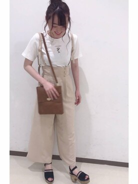 マジェスティックレゴン西宮ガーデンズ店スタッフさん（レディース・164cm）の夏コーディネート