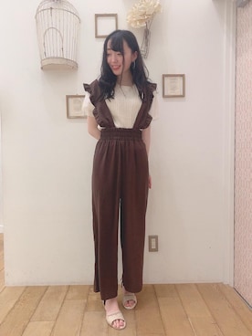 マジェスティックレゴン西宮ガーデンズ店スタッフさん(レディース・164cm)の夏コーディネート