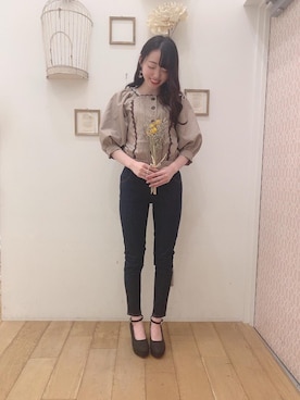 マジェスティックレゴン西宮ガーデンズ店スタッフさん（レディース・164cm）の秋コーディネート